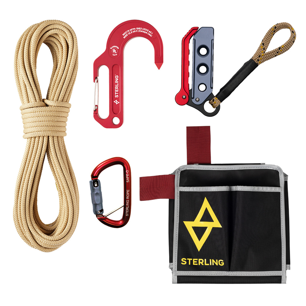 Sterling Rope FCX TE Firetech2 LGT PKT Escape System